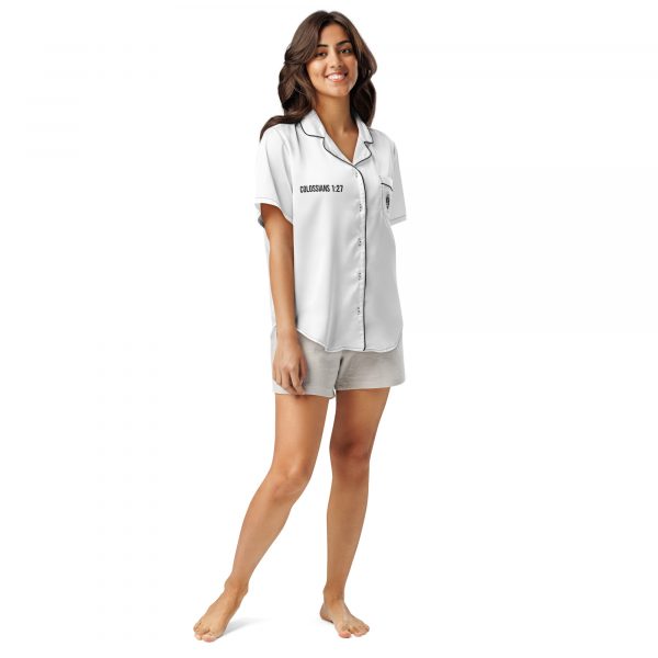 short sleeve pajama top
