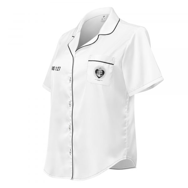 short sleeve pajama top - Image 4