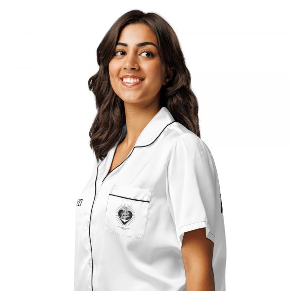 short sleeve pajama top - Image 10